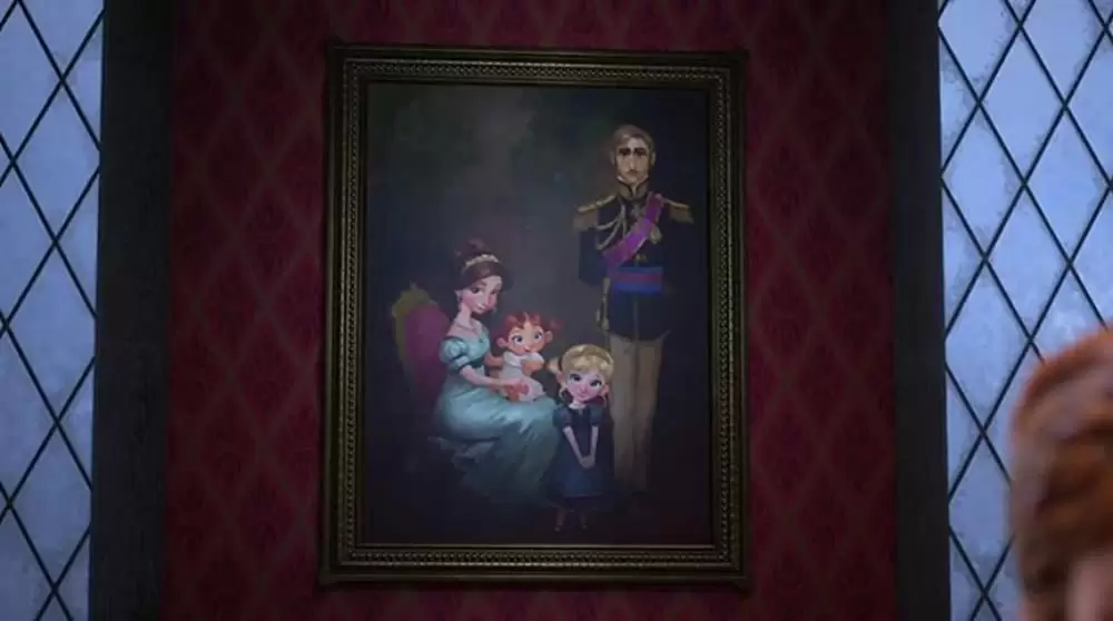 アナと雪の女王／家族の思い出の画像