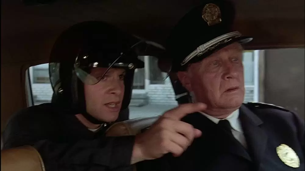 「ポリスアカデミー」スティーブ・グッテンバーグ & ジョージ・ゲインズの画像