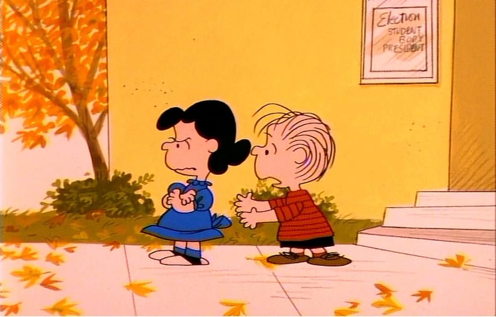 スヌーピーの選挙活動の画像