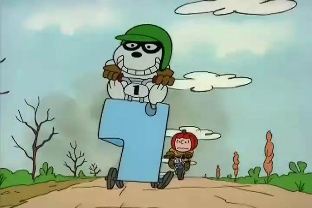 スヌーピーのモトクロス大会の画像