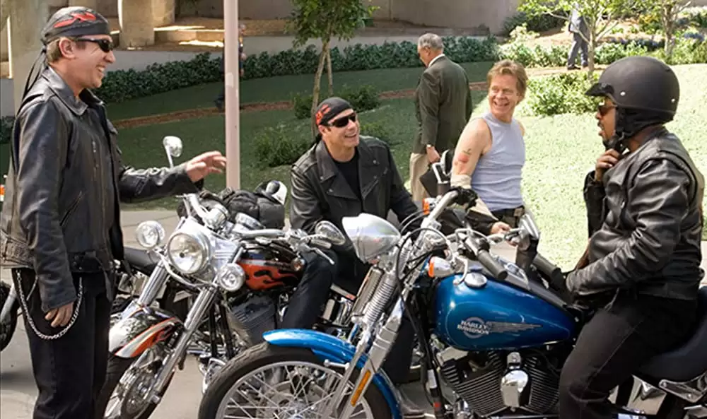 「WILD HOGS／団塊ボーイズ」ジョン・トラボルタ & ウィリアム・H・メイシー & ティム・アレン & マーティン・ローレンスの画像