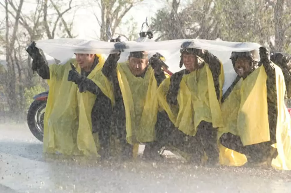 「WILD HOGS／団塊ボーイズ」ジョン・トラボルタ & ウィリアム・H・メイシー & ティム・アレン & マーティン・ローレンスの画像