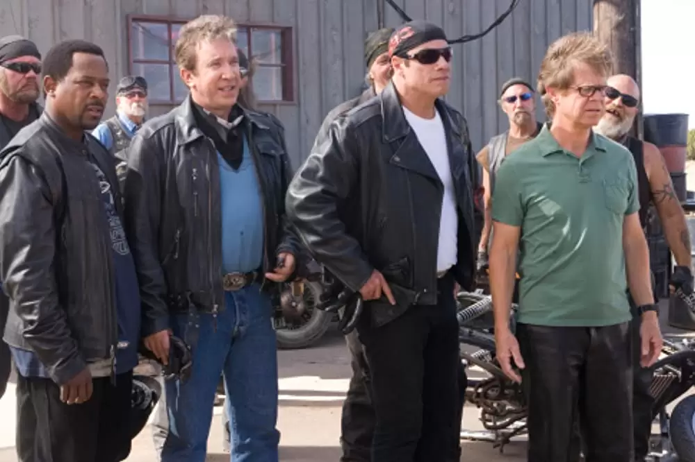 「WILD HOGS／団塊ボーイズ」ジョン・トラボルタ & ウィリアム・H・メイシー & ティム・アレン & マーティン・ローレンスの画像