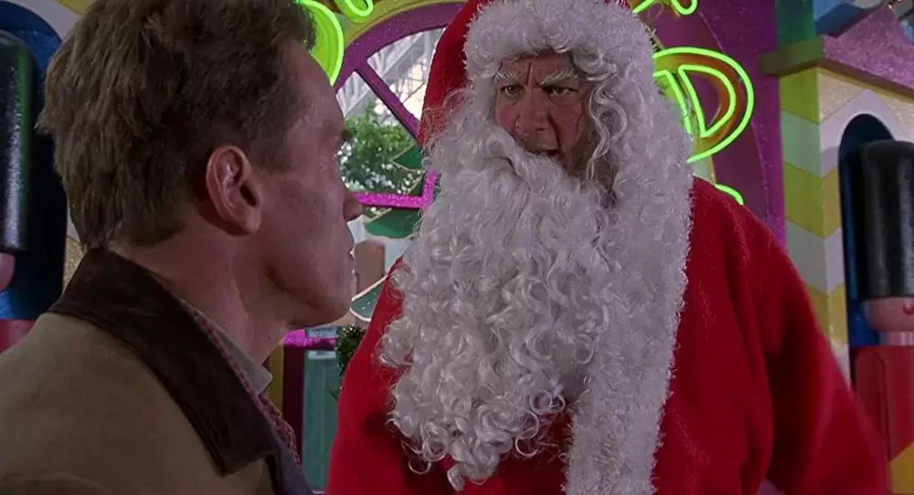 「ジングル・オール・ザ・ウェイ」アーノルド・シュワルツェネッガー & ジェームズ・ベルーシの画像