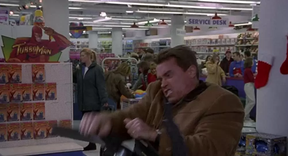 「ジングル・オール・ザ・ウェイ」アーノルド・シュワルツェネッガーの画像