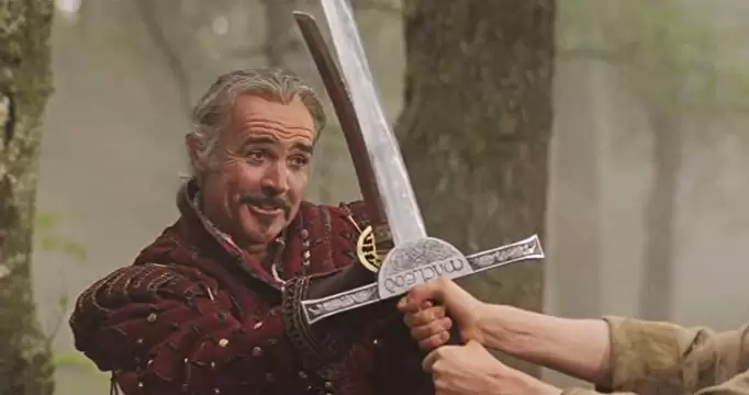 「ハイランダー／悪魔の戦士」ショーン・コネリー & クリストファー・ランバートの画像