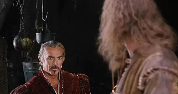 「ハイランダー／悪魔の戦士」ショーン・コネリー & クリストファー・ランバートの画像