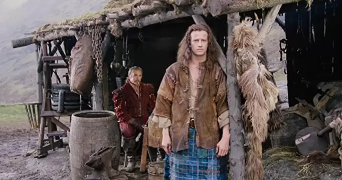 「ハイランダー／悪魔の戦士」ショーン・コネリー & クリストファー・ランバートの画像