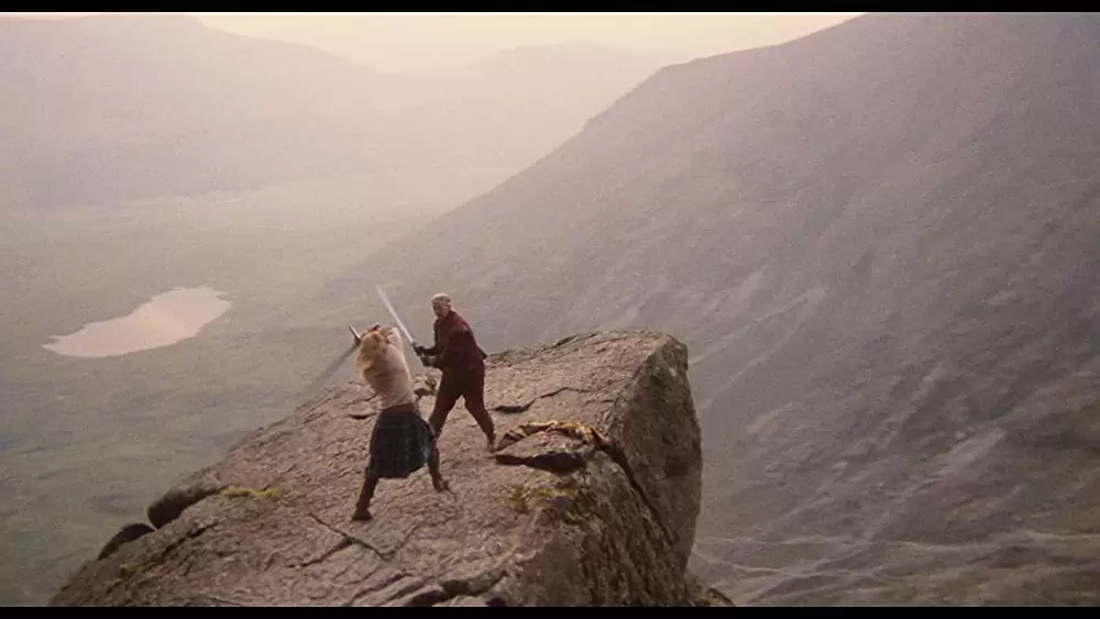 「ハイランダー／悪魔の戦士」ショーン・コネリー & クリストファー・ランバートの画像