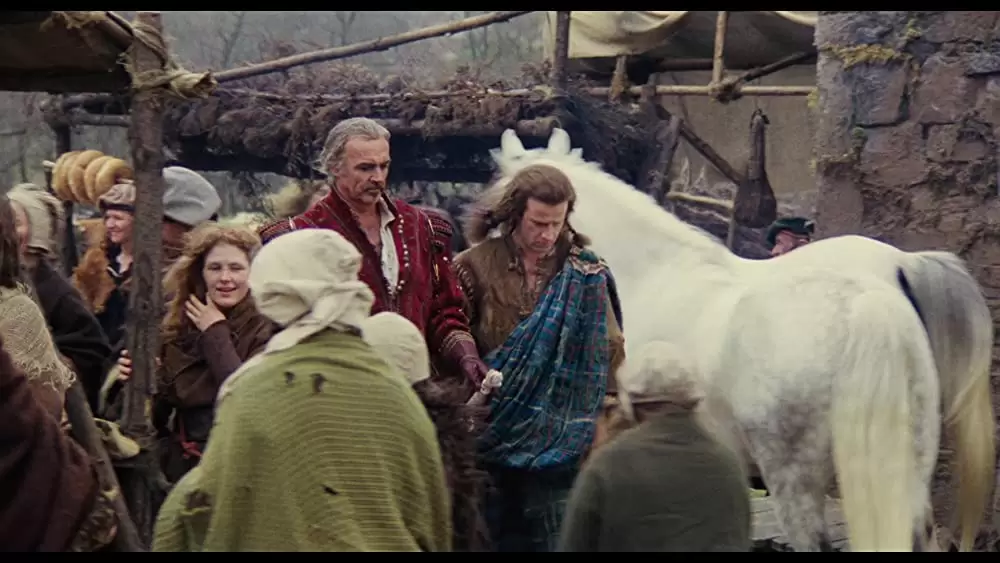 「ハイランダー／悪魔の戦士」ショーン・コネリー & クリストファー・ランバートの画像