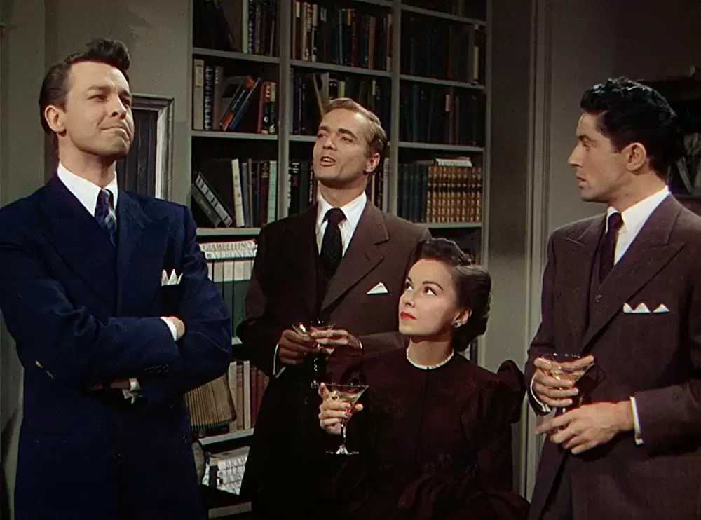 「ロープ」Joan Chandler & John Dall & Douglas Dick & ファーリー・グレンジャーの画像