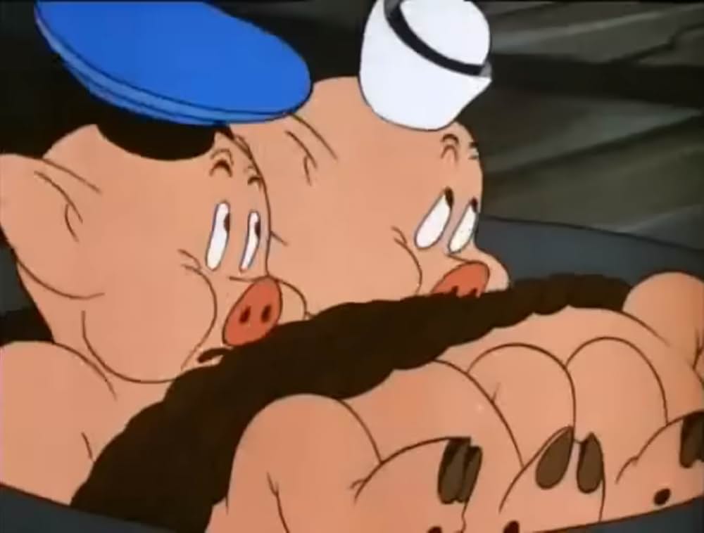 働き子ぶたの画像