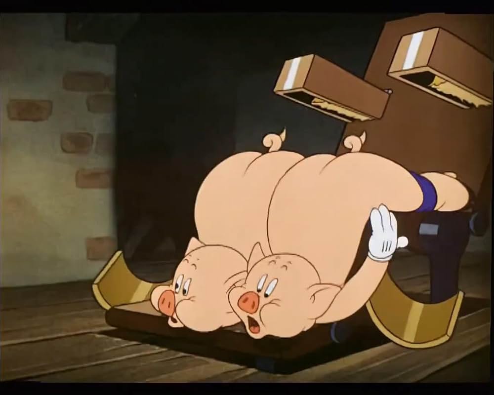 働き子ぶたの画像