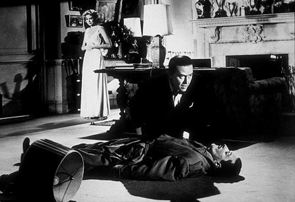 「ダイヤルMを廻せ！」グレイス・ケリー & レイ・ミランド & アンソニー・ドーソンの画像