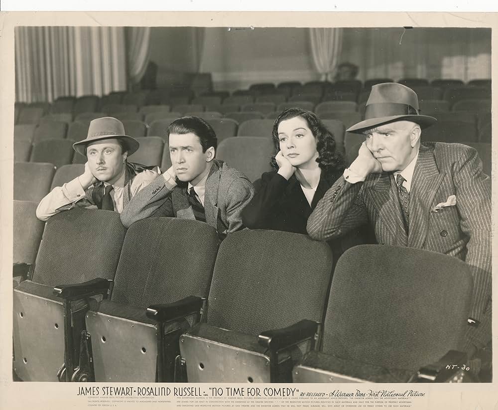 No Time for Comedy（原題）の画像