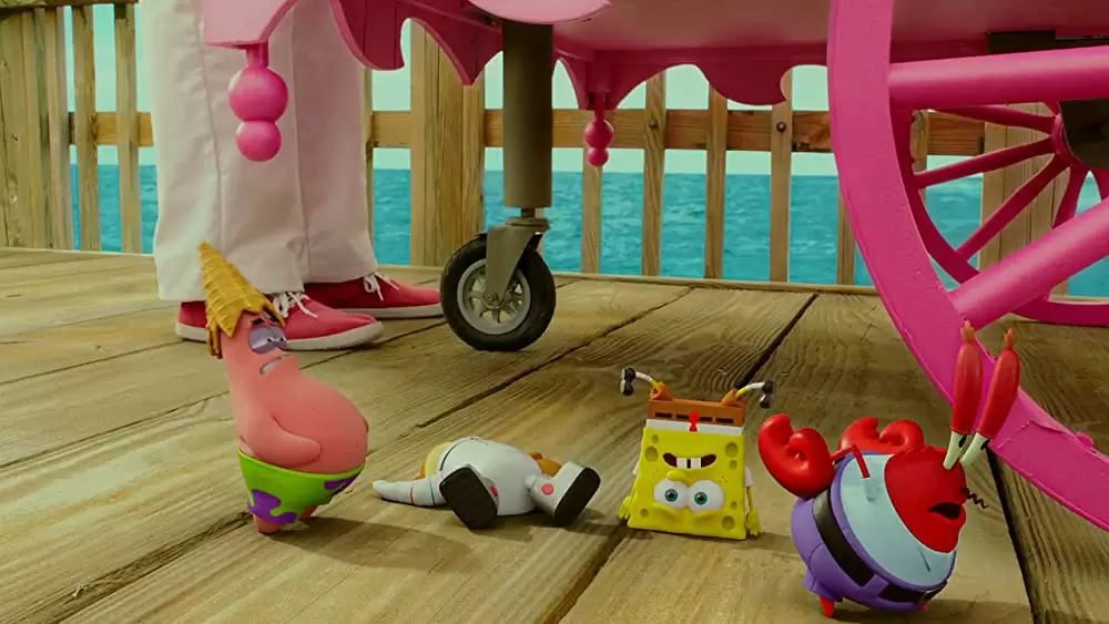 「スポンジ・ボブ 海のみんなが世界を救Woo！」クランシー・ブラウン & ビル・ファッガーバッケ & トム・ケニー & キャロリン・ローレンスの画像