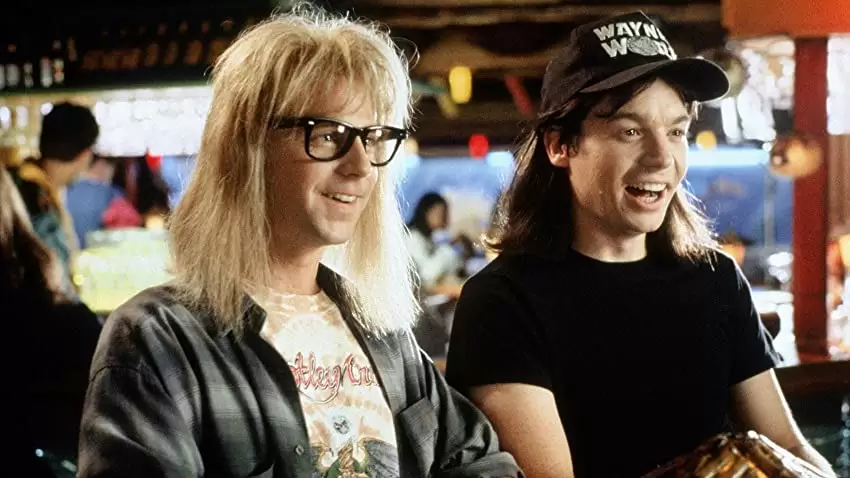 「ウェインズ・ワールド」マイク・マイヤーズ & ダナ・カービの画像