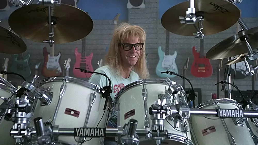 「ウェインズ・ワールド」ダナ・カービの画像