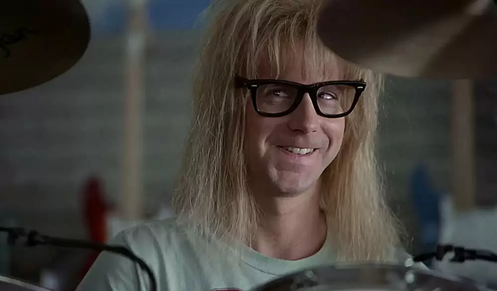 「ウェインズ・ワールド」ダナ・カービの画像