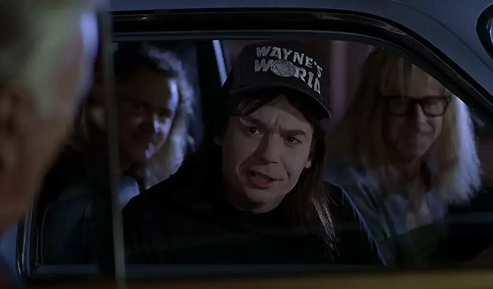 「ウェインズ・ワールド」マイク・マイヤーズ & ダナ・カービの画像