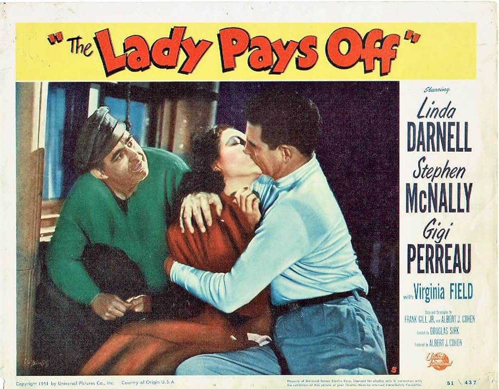 The Lady Pays Off（原題）の写真