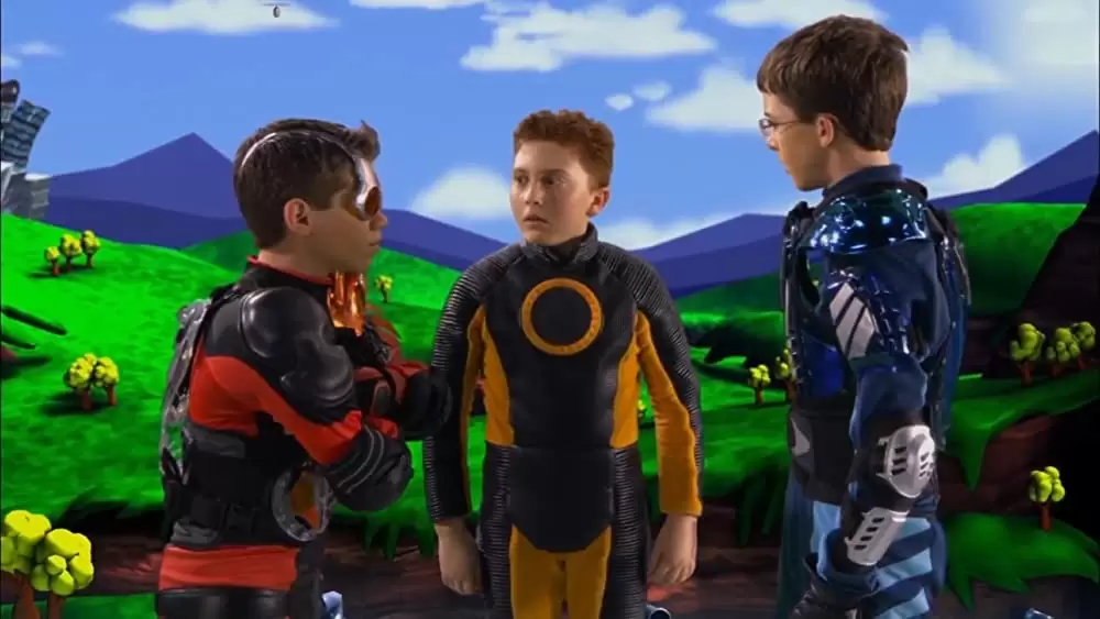 「スパイキッズ3-D:ゲームオーバー」ボビー・エドナー & ダリル・サバラ & Ryan Pinkstonの画像