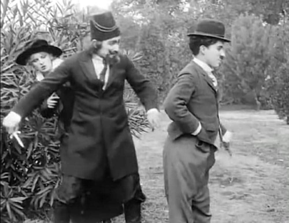 夫婦交換騒動／メーベルとチャップリンの写真