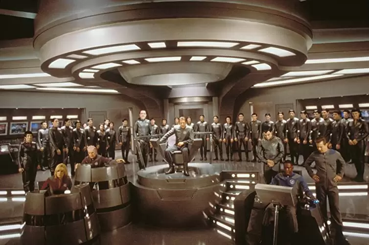 「ギャラクシー・クエスト」シガニー・ウィーバー & アラン・リックマン & ティム・アレン & トニー・シャルーブ & サム・ロックウェル & エンリコ・コラントーニの画像