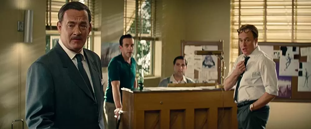 「ウォルト・ディズニーの約束」トム・ハンクス & ジェイソン・シュワルツマン & ブラッドリー・ウィットフォード & B・J・ノバクの画像