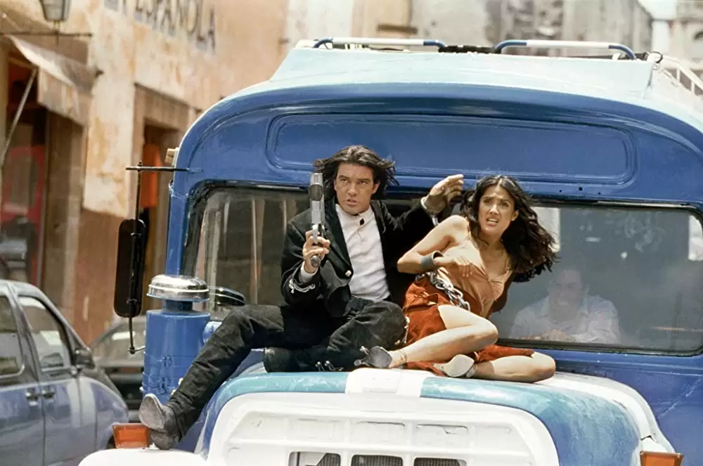 「レジェンド・オブ・メキシコ／デスペラード」アントニオ・バンデラス & サルマ・ハエックの画像