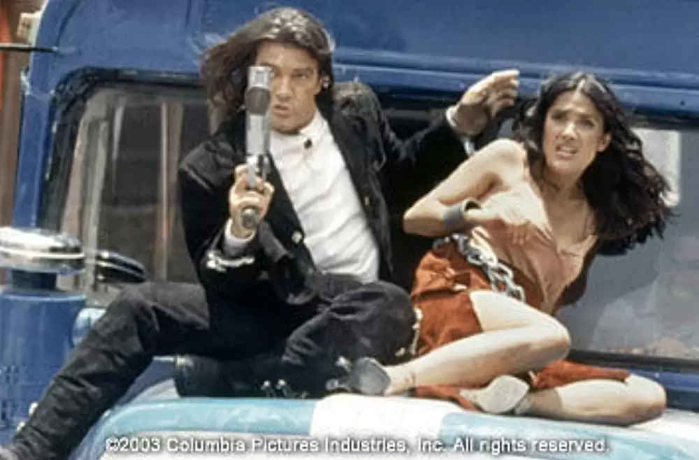 「レジェンド・オブ・メキシコ／デスペラード」アントニオ・バンデラス & サルマ・ハエックの画像