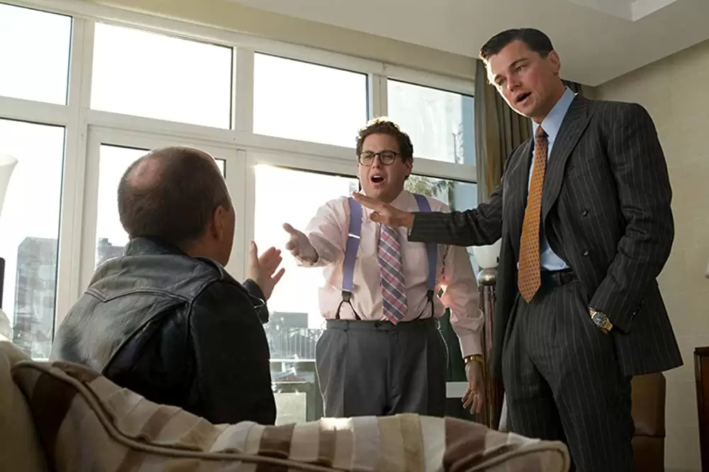 「ウルフ・オブ・ウォールストリート」レオナルド・ディカプリオ & ジョナ・ヒルの画像