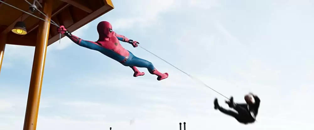 「スパイダーマン：ホームカミング」ボキーム・ウッドバイン & トム・ホランドの画像