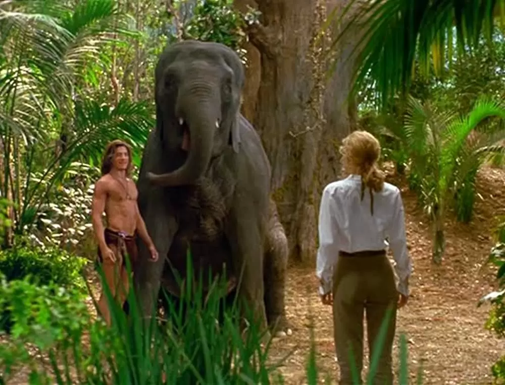 「ジャングル・ジョージ」ブレンダン・フレイザー & レスリー・マンの画像