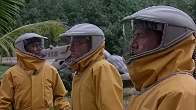 「アウトブレイク」ダスティン・ホフマン & ケビン・スペイシー & キューバ・グッディング・Jr.の画像