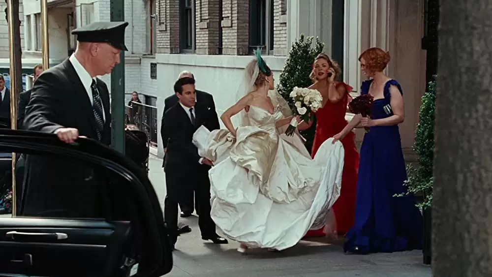 「セックス・アンド・ザ・シティ」キム・キャトラル & サラ・ジェシカ・パーカー & マリオ・カントーネ & シンシア・ニクソンの画像