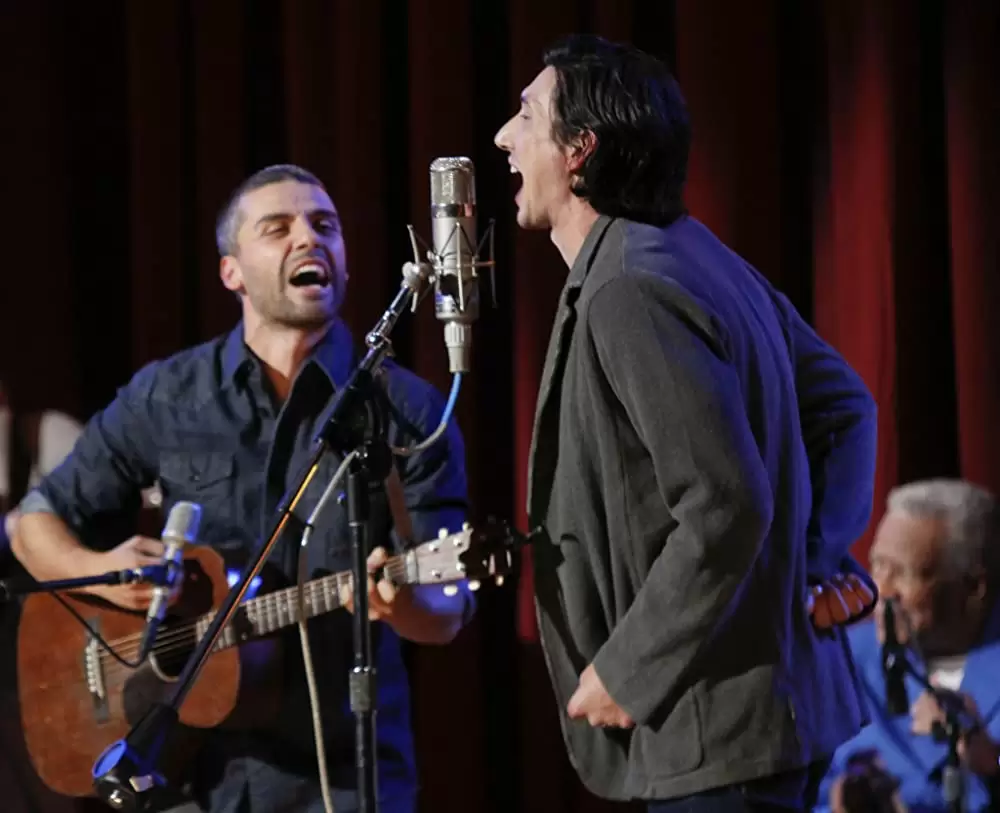 「インサイド・ルーウィン・デイヴィス 名もなき男の歌」オスカー・アイザック & アダム・ドライバーの画像