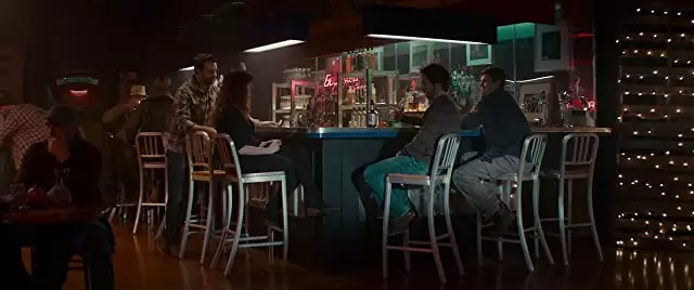 「シンクロナイズドモンスター」アン・ハサウェイ & ティム・ブレイク・ネルソン & ジェイソン・サダイキス & オースティン・ストウェルの画像