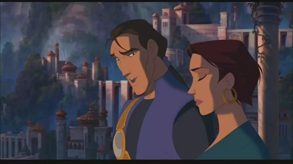 「シンドバッド 7つの海の伝説」ジョセフ・ファインズ & キャサリン・ゼタ＝ジョーンズの画像