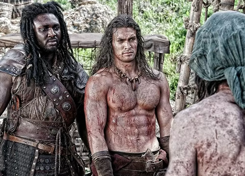 「コナン・ザ・バーバリアン」ジェイソン・モモア & ノンソー・アノジーの画像