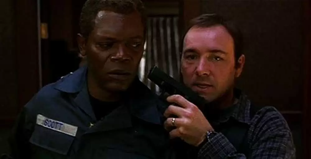 「交渉人」サミュエル・L・ジャクソン & ケビン・スペイシーの画像