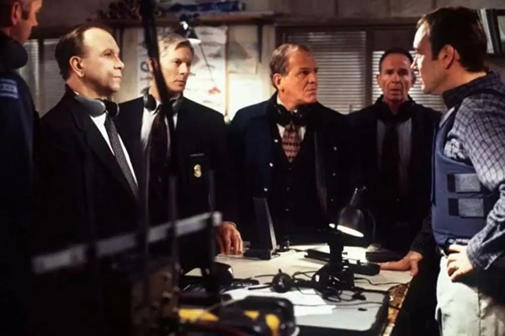 「交渉人」ケビン・スペイシー & ロン・リフキン & ジョン・スペンサーの画像