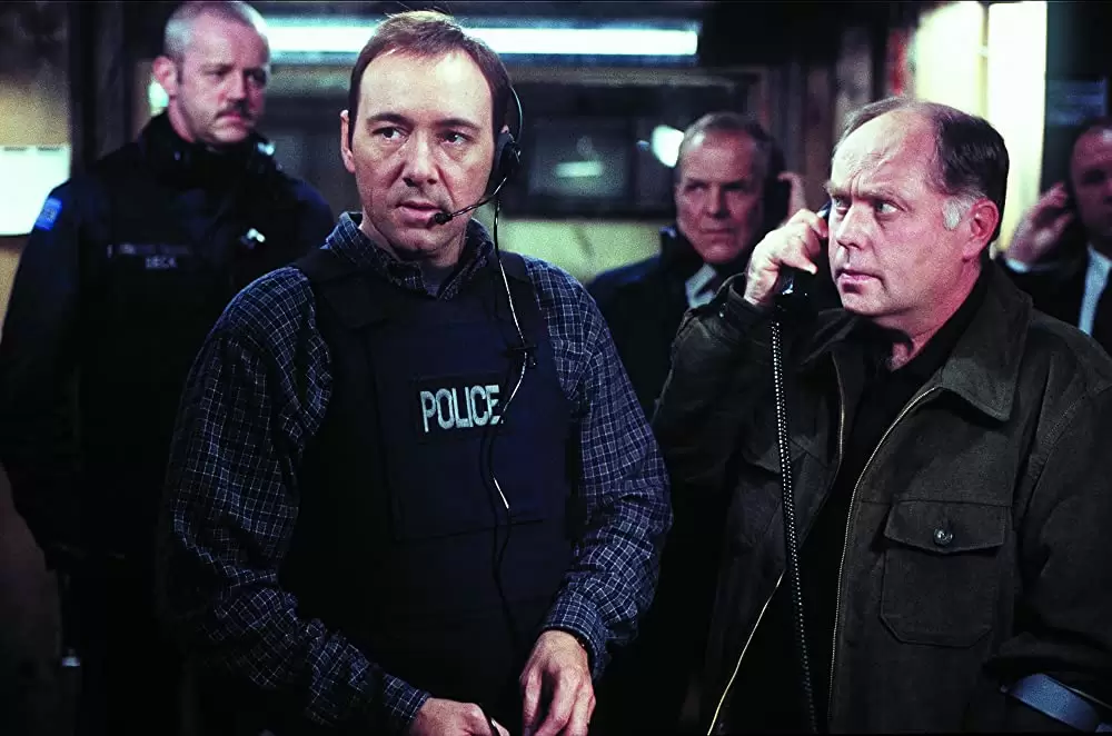 「交渉人」ケビン・スペイシー & デビッド・モース & ジョン・スペンサーの画像