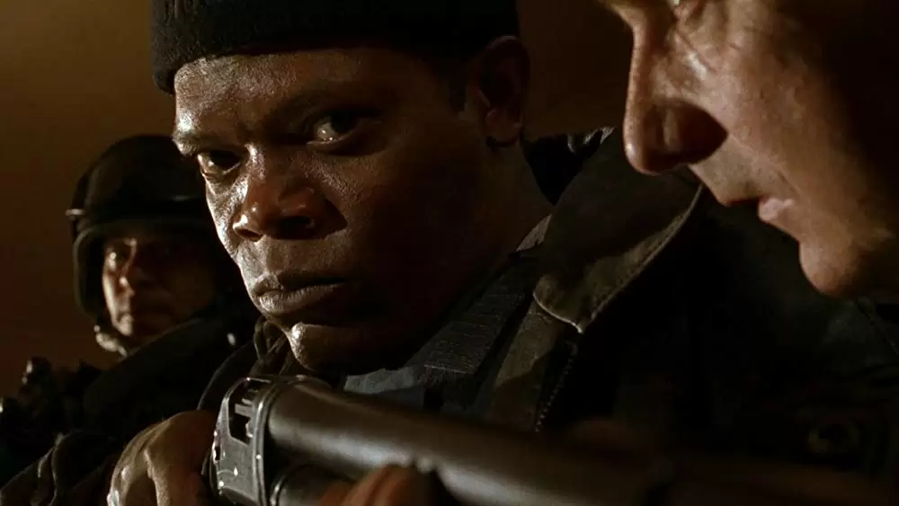 「交渉人」サミュエル・L・ジャクソン & ポール・ギルフォイルの画像