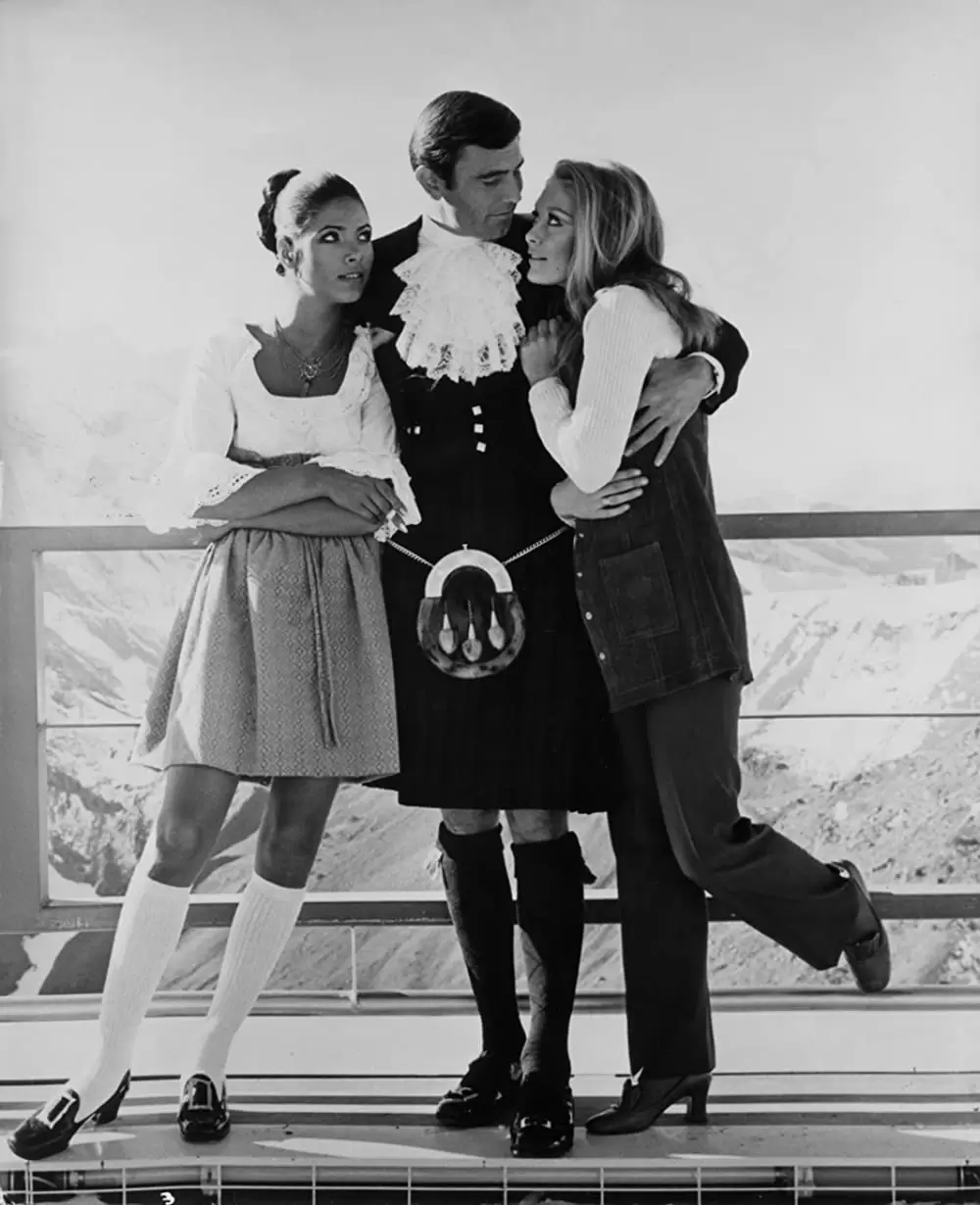 「女王陛下の007」Jenny Hanley & ジョージ・レーゼンビーの画像