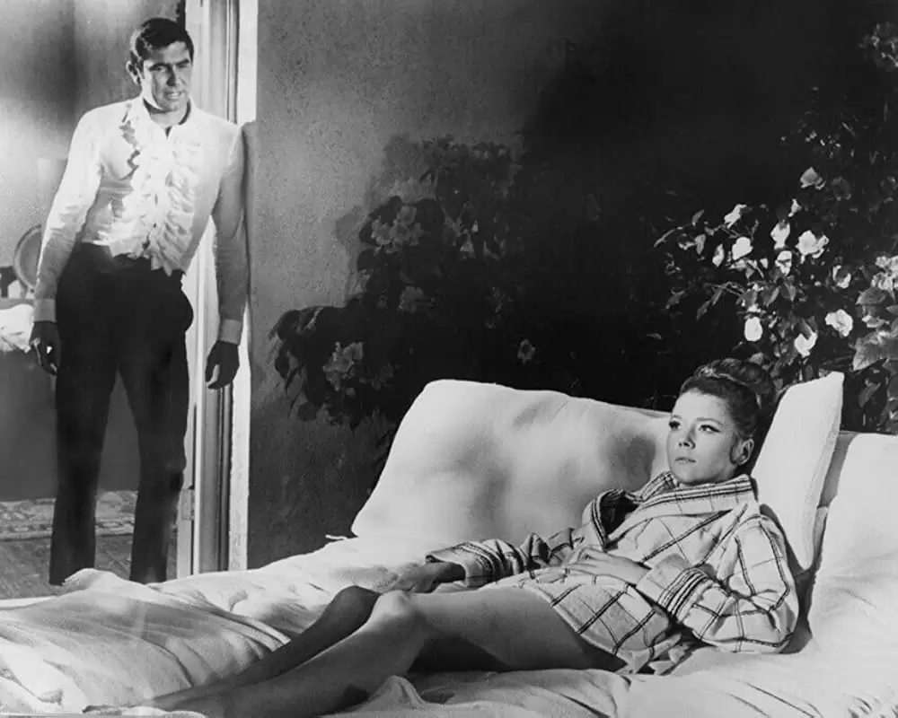 「女王陛下の007」ダイアナ・リグ & ジョージ・レーゼンビーの画像