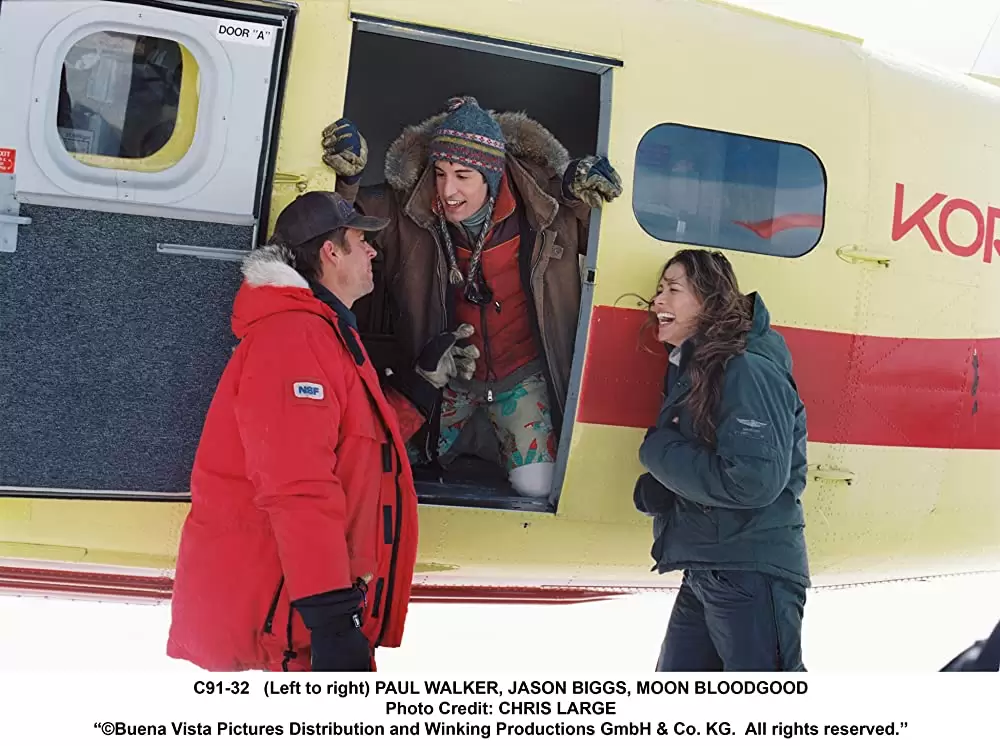 「南極物語」ジェイソン・ビッグス & ポール・ウォーカー & ムーン・ブラッドグッドの画像