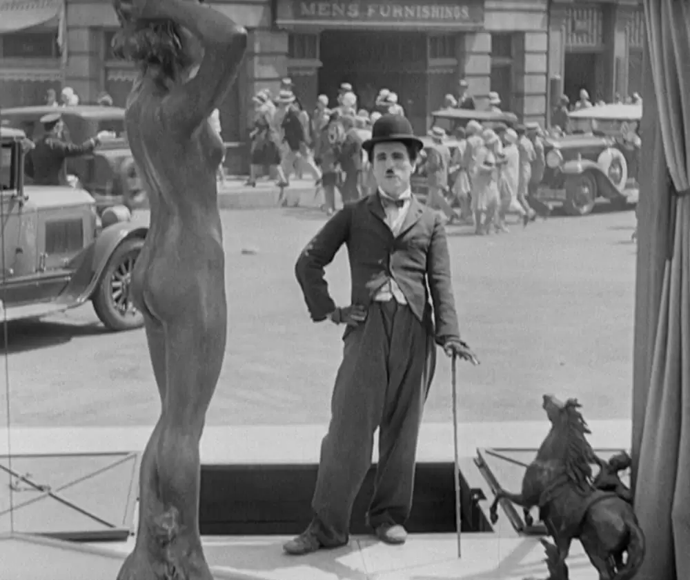 「街の灯」チャールズ・スペンサー・チャップリンの画像