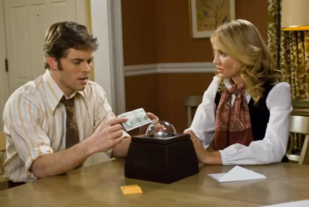 運命のボタンの画像