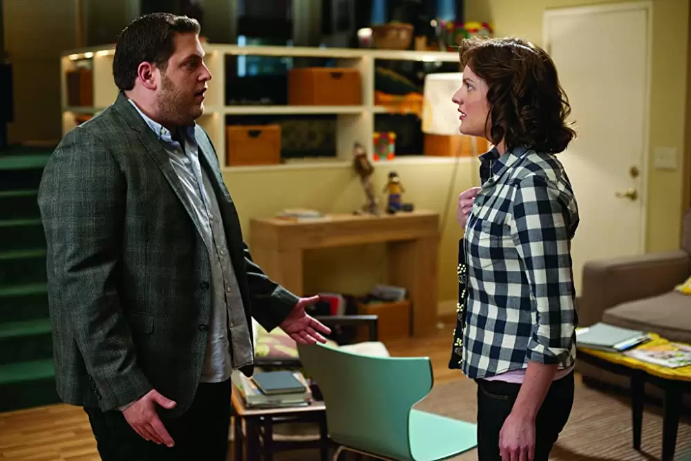 「伝説のロックスター再生計画！／寝取り男はロック★スター」エリザベス・モス & ジョナ・ヒルの画像